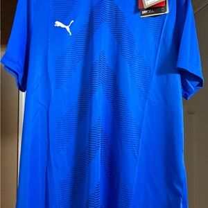 Puma Boy’s Vibrant Blue Tee